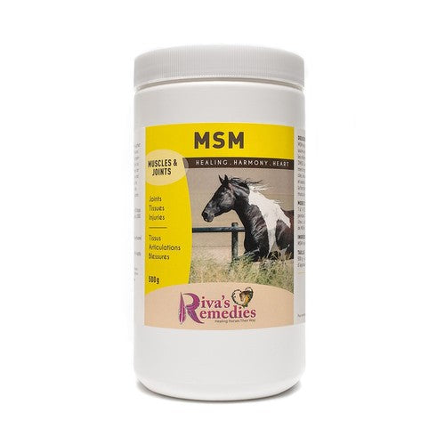 MSM is an organic sulphur compound which shares some of the same properties as DMSO. Sulphur is an important element for muscles, joints, skin and hooves. It supports the healthy function of the musculo-skeletal system. OnTotalWellness distributing for Ontario 