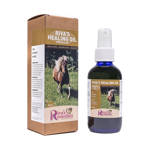 Riva's Healing Oil is an amazing blend of herbal oils for all skin conditions: rashes, hives, open wounds, injuries, growths, abscesses, scratches and everything in between. OnTotalWellness distributing for Ontario 
