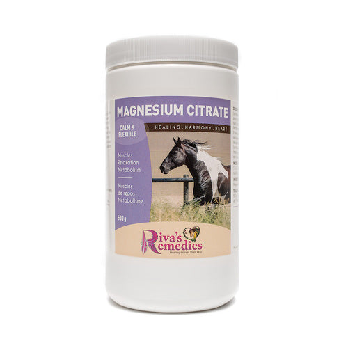 Magnesium is essential for a healthy nervous system, digestive ease and normal muscle function. It helps promote relaxation and the relief of pain, spasms and tension. Magnesium is also required for the metabolism of carbohydrates for Horses, ponies and donkeys. OnTotalWellness distributing for Ontario 