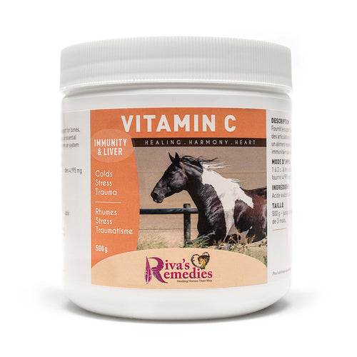Vitamin C provides nutritional support for bones, joints and hooves. Immune support, liver health and energy. OnTotalWellness distributing for Ontario 